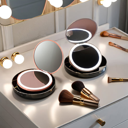 Folding Pocket Cosmetic Mirror